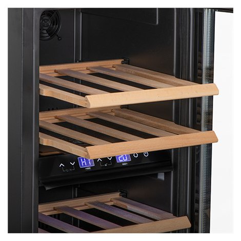 Adler | Wine Cooler | AD 8080 | Energy efficiency class G | Free standing | Bottles capacity 24 | Cooling type Compressor | Blac - 6